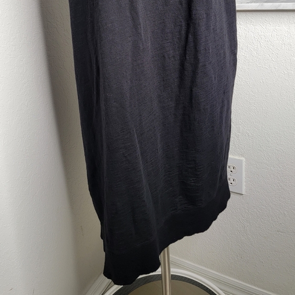 WILT Slim Slit Black Sleeveless Tank Dress L. - Picture 6 of 7